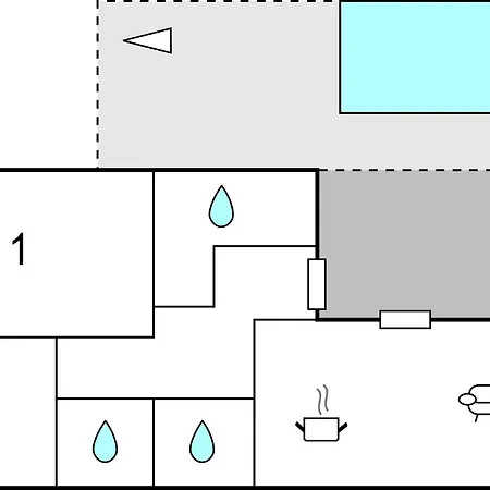Holiday home In With Outdoor Swimming Pool, Sauna And Wifi